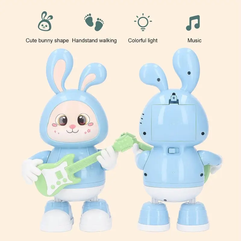 Dancing Rabbit Guitarist Musical Toy