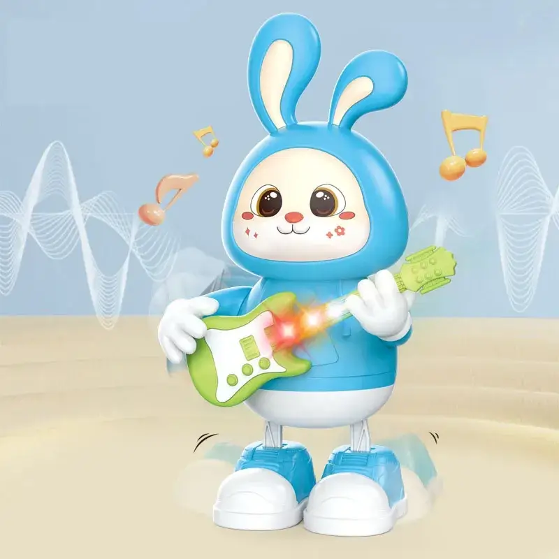 Dancing Rabbit Guitarist Musical Toy