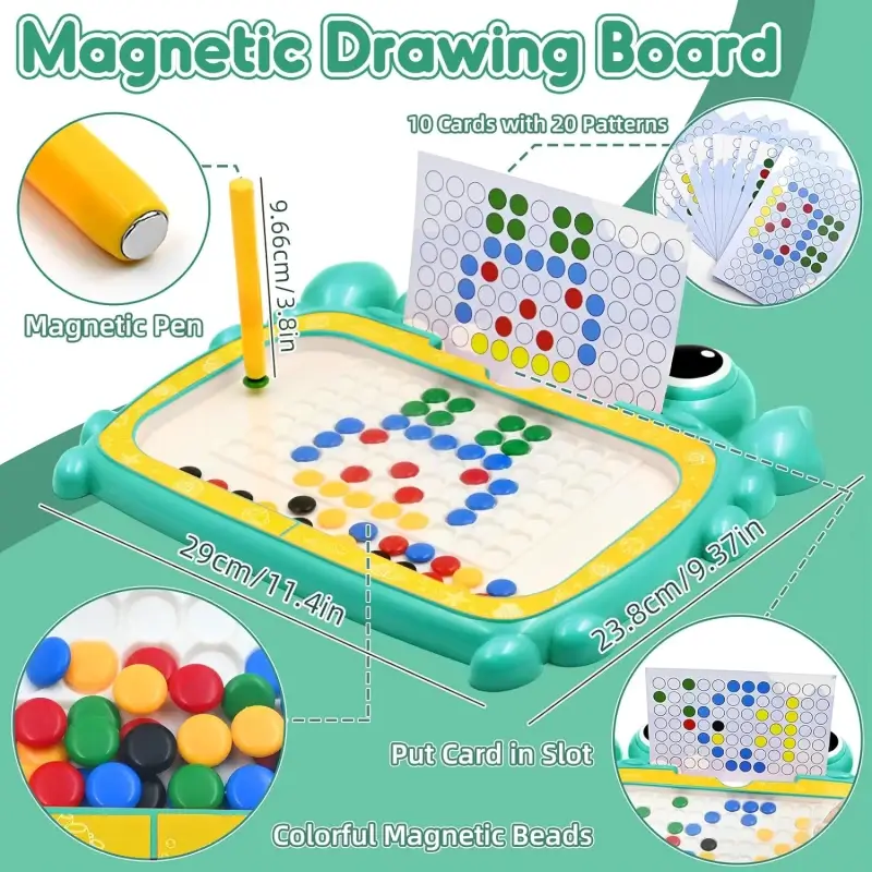 Educational Magnetic Dots Art Drawing Board